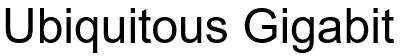 Ubiquitous Gigabit — UAE trademark, Class 38, No. 373170