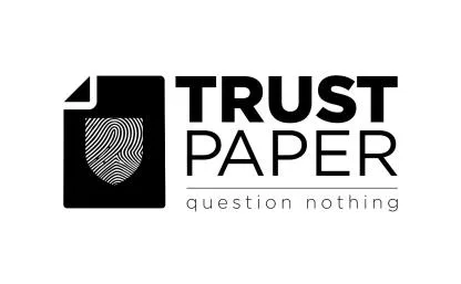 TRUST PAPER question nothing — UAE trademark in Class 36
