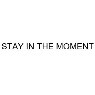STAY IN THE MOMENT — UAE trademark in Class 43