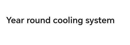 Year round cooling system — UAE trademark in Class 36