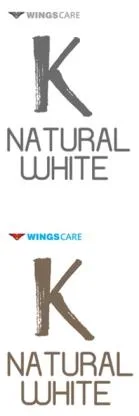 K NATURAL WHITE WINGSCARE