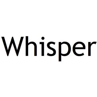 Whisper — UAE trademark, Class 3, No. 383533