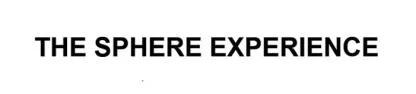 THE SPHERE EXPERIENCE