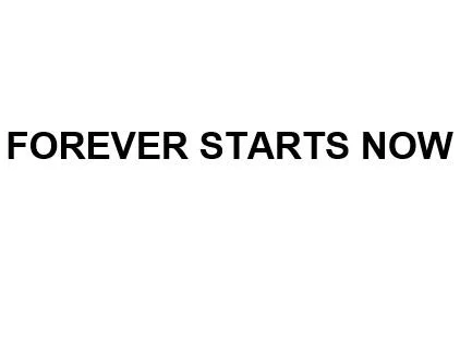 FOREVER STARTS NOW — UAE trademark in Class 36