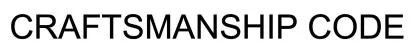 CRAFTSMAN SHIP CODE