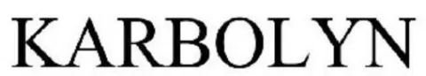 KARBOLYN — UAE trademark, Class 5, No. 387749
