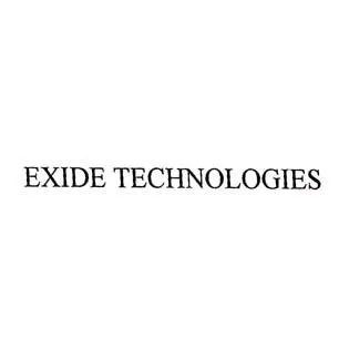 EXIDE TECHNOLOGIES