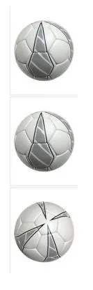 رسم ثلاثي الأبعاد لشكل كرة قدم — UAE trademark, Class 28, No. 439671