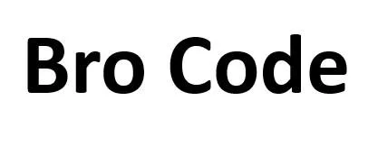 Bro Code — UAE trademark in Class 3