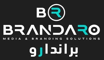 BR BRANDARO MEDIA & BRANDING SOLUTIONS مع الشكل– براندارو