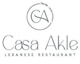 CASA AKLE — UAE trademark, Class 43, No. 396849