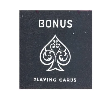 BONUS PLAYING CARDS