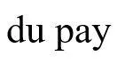 du pay
