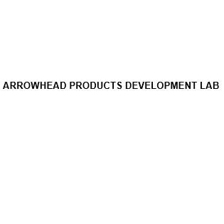 ARROWHEAD PRODUCTS DEVELOPMENT LAB — UAE trademark in Class 42
