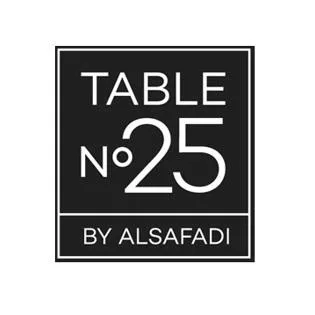 TABLE No25 BY ALSAFADI — UAE trademark in Class 43