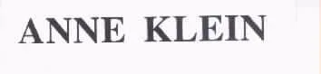 ANNE KLEIN