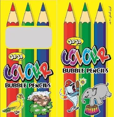 COLOUR BUBBLE PENCILS