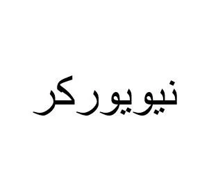 نيويوركر