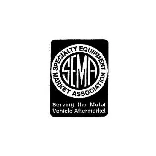 SEMA SPECIATY EQUIPMENT MARKET ASSOSIATION SERVING THE MOTOR VECHLE AFTERMARKET — UAE trademark in Class 45