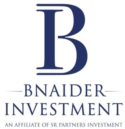 B BNAIDER INVESTMENT AN AFFILIATEOF SR PARTNERS INVESTMENT