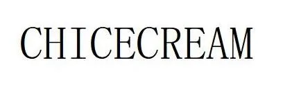 CHICECREAM — UAE trademark, Class 29, No. 387586