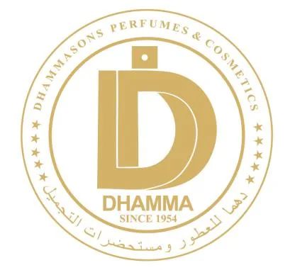 DHAMMA SINCE 1954 DHAMMASONS PERFUMES & COSMETICS دهما للعطور ومستحضرات التجميل