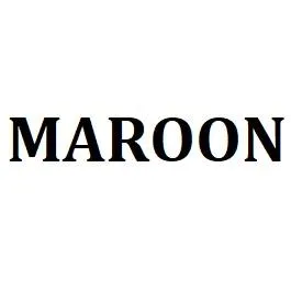 MAROON