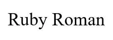 Ruby Roman — UAE trademark in Class 31