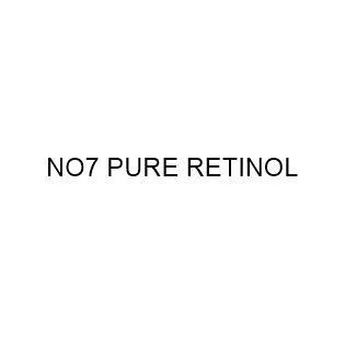 NO7 PURE RETINOL