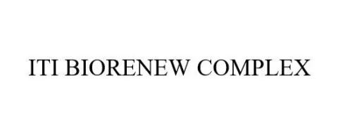 ITI BIORENEW COMPLEX — UAE trademark in Class 3