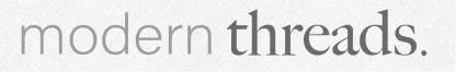 MODERN THREADS. — UAE trademark, Class 24, No. 398861