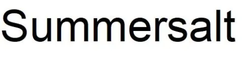 Summersalt
