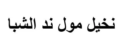 نخيل مول ند الشبا