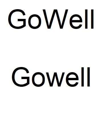 GOWELL — UAE trademark, Class 44, No. 385540