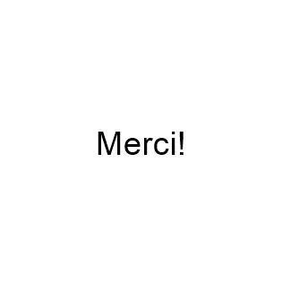 Merci!