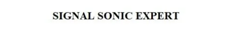 SIGNAL SONIC EXPERT — UAE trademark in Class 21