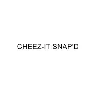 CHEEZ-IT SNAP'D