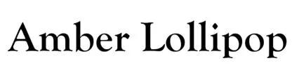AMBER LOLLIPOP — UAE trademark, Class 14, No. 478022