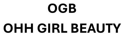 OGB OHH GIRL BEAUTY — UAE trademark in Class 35
