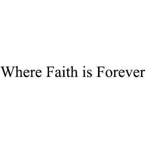 Where faith is forever — UAE trademark in Class 14