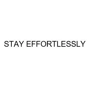STAY EFFORTLESSLY — UAE trademark in Class 43