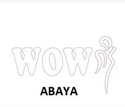 WOW ABAYA — UAE trademark, Class 35, No. 394639