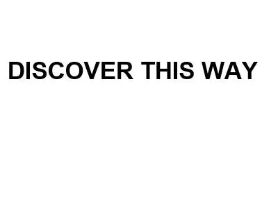 DISCOVER THIS WAY — UAE trademark in Class 43