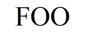 FOO