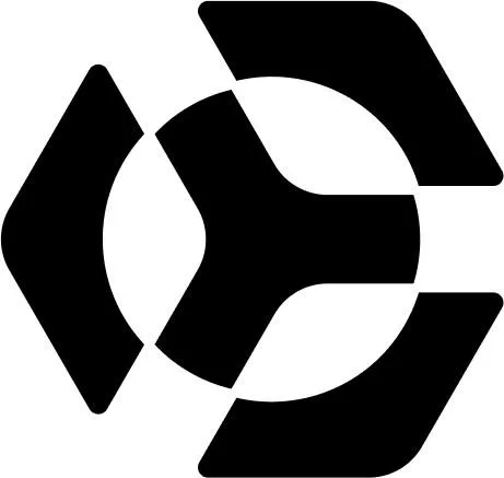 شكل هندسي يمثل كرة داخل مكعب — UAE trademark, Class 42, No. 469267