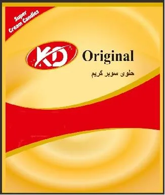 KD Original super cream candies — UAE trademark in Class 30