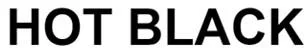 HOT BLACK — UAE trademark in Class 25