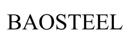 BAOSTEEL — UAE trademark, Class 6, No. 390454