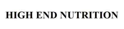 HIGH END NUTRITION