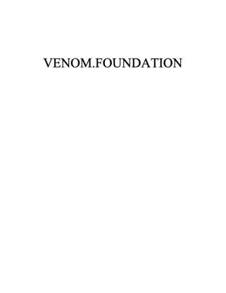 VENOM.FOU NDATION